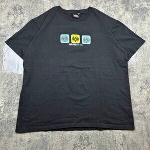 Vintage Black Costa Rica Pura Vida Imperial Graphic T-shirt